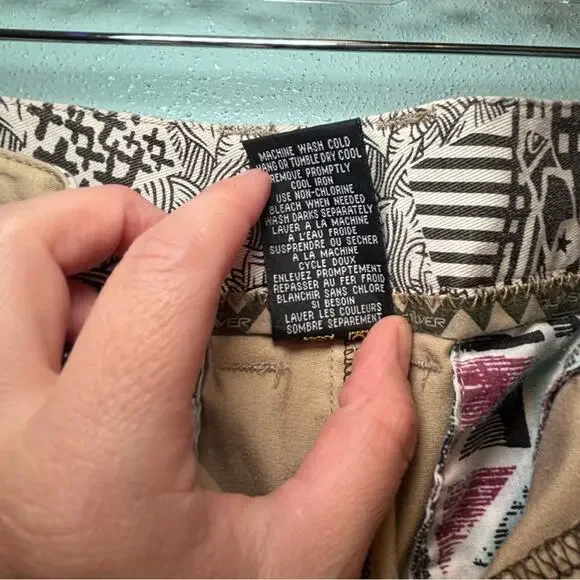 Quiksilver Y2K Khaki Chino Pants | Size 34 - Picture 9 of 9